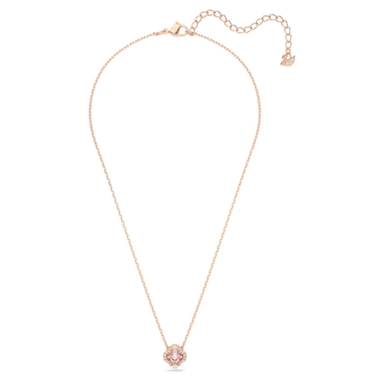 Swarovski Sparkling Dance Necklace - Pink - Necklaces