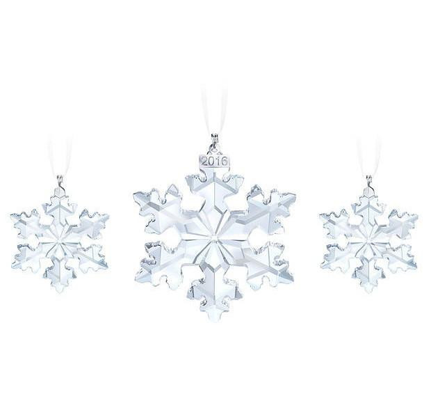 Swarovski Crystal Christmas Ornament Set 2016 5222332 Four Seasons
