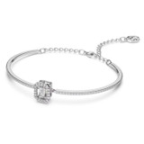 swarovski-millenia-bangle-octagon-cut-white-rhodium-plated-5638494-2