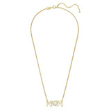 Swarovski Lovely Necklace Heart, White, Gold-Tone Plated, 5636449