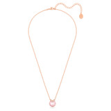 swarovski-bella-v-pendant-round-cut-pink-rose-gold-tone-plated-5662088-2 swarovski-bella-v-pendant-round-cut-pink-rose-gold-tone-plated-5662088-2