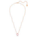 swarovski-bella-v-pendant-round-cut-pink-rose-gold-tone-plated-5662088-2