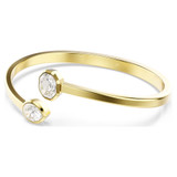 imber-bangle--mixed-cuts--white--gold-tone-plated-swarovski-5714315-2