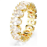 matrix-ring--oval-cut--white--gold-tone-plated-swarovski-5707190-2 matrix-ring--oval-cut--white--gold-tone-plated-swarovski-5707190-2