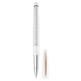 crystalline-nova-rollerball-pen--white--rose-gold-tone-plated-swarovski-5728390-2