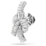 matrix-tack-pin--baguette-cut--knot--white--rhodium-plated-swarovski-5731102-2