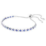 matrix-tennis-bracelet--mixed-round-cuts--blue--rhodium-plated-swarovski-5725854-2