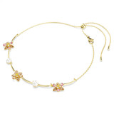 idyllia-necklace--crystal-pearl--mixed-cuts--flower--multicolored--gold-tone-plated-swarovski-5732388-2