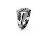 dextera-octagon-ring--octagon-shape--round-cut--black--ruthenium-plated-swarovski-5732868-2