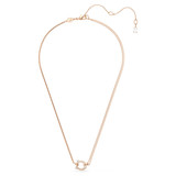 symbolica-pendant--pavé--horse-shoe--white--rose-gold-tone-plated-swarovski-5741462-2