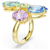 gema-cocktail-ring--mixed-cuts--multicolored--gold-tone-plated-swarovski-5737448-2