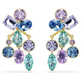 gema-earring-jackets--mixed-cuts--multicolored--gold-tone-plated-swarovski-5737450-2