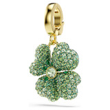idyllia-charm--clover--green--gold-tone-plated-swarovski-5743130-2