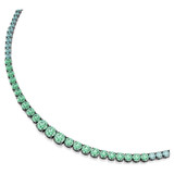 matrix-necklace--gradient-of-round-cuts--multicolored--ruthenium-plated-swarovski-5751192-2