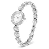 Una Angelic Watch, Crystal Bracelet, Silver Tone, Stainless Steel 5737038 | Swarovski