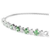 matrix-bracelet--round-cut--green--rhodium-plated-swarovski-5758987-2