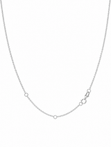 14k Diamond Knot Necklace
