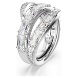 vienna-ring--mixed-cuts--swan--white--rhodium-plated-swarovski-5762204-2