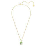 millenia-pendant--cushion-cut--green--18k-gold-finish-swarovski-5764821-2