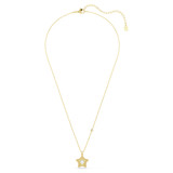 Sublima Pendant, Round Cut, Star, Multicolored, 18K Gold Plated 5755280 | Swarovski