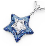 bag-charm--mixed-cuts--star--blue--rhodium-plated-swarovski-5763030-2