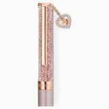 swarovski-crystal-ballpoint-pen-pink-rose-gold-tone-plated-5527536-2