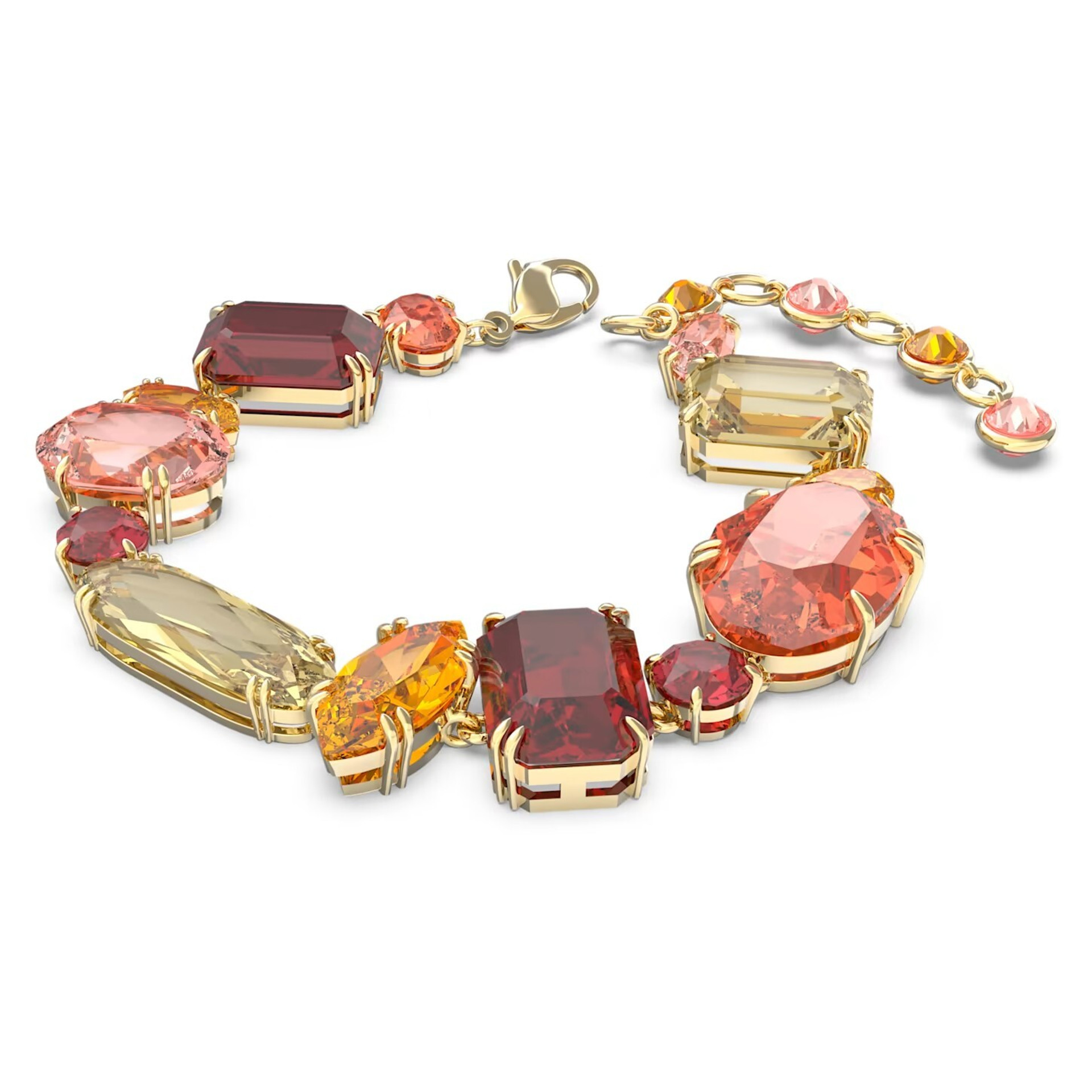 Swarovski Gema Bracelet Multicolored Rhodium Plated 5613739 Four Seasons Jewelry 4638