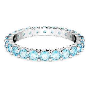 swarovski-matrix-ring-round-cut-blue-rhodium-plated-5658669-size-55-1 swarovski-matrix-ring-round-cut-blue-rhodium-plated-5658669-size-55-1