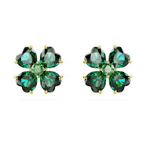 idyllia-stud-earrings-clover-green-gold-tone-plated-5666236-swarovski-1 idyllia-stud-earrings-clover-green-gold-tone-plated-5666236-swarovski-1