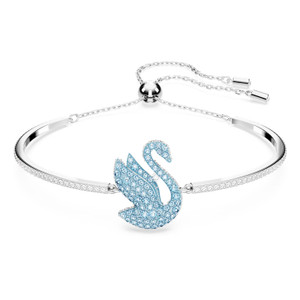  SWAROVSKI Pop Swan Soft Bracelet Swan Motif, Pink and