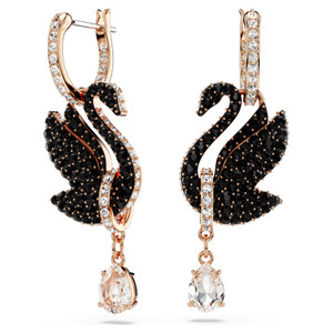 swan-drop-earrings-black-rose-gold-tone-plated-5678047-swarovski-1 swan-drop-earrings-black-rose-gold-tone-plated-5678047-swarovski-1