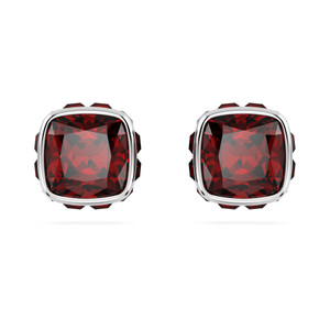 birthstone-stud-earrings-square-cut-january-red-rhodium-plated-5660798-swarovski-1 birthstone-stud-earrings-square-cut-january-red-rhodium-plated-5660798-swarovski-1