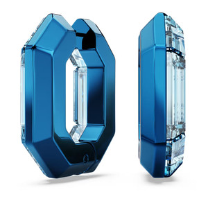 lucent-hoop-earrings--octagon-shape--small--blue-swarovski-5696038-1 lucent-hoop-earrings--octagon-shape--small--blue-swarovski-5696038-1
