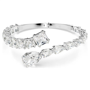 matrix-cuff--mixed-cuts--white--rhodium-plated-swarovski-5692527-1 matrix-cuff--mixed-cuts--white--rhodium-plated-swarovski-5692527-1