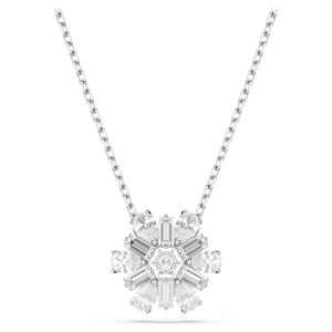 idyllia-pendant--mixed-cuts--snowflake--white--rhodium-plated-swarovski-5691484-1 idyllia-pendant--mixed-cuts--snowflake--white--rhodium-plated-swarovski-5691484-1