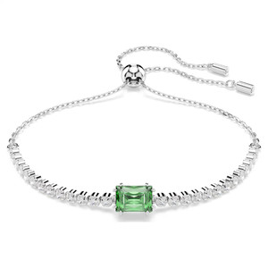 matrix-tennis-bracelet--mixed-cuts--green--rhodium-plated-swarovski-5693411-1 matrix-tennis-bracelet--mixed-cuts--green--rhodium-plated-swarovski-5693411-1