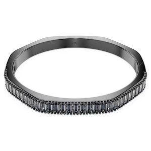 matrix-bangle--baguette-cut--blue--ruthenium-plated-swarovski-5720366-1 matrix-bangle--baguette-cut--blue--ruthenium-plated-swarovski-5720366-1