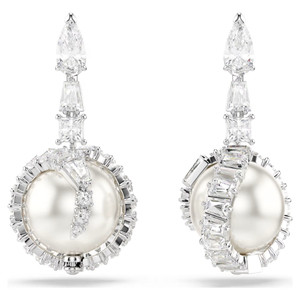 snake-drop-earrings--crystal-pearl--mixed-cuts--year-of-the-snake--white--rhodium-plated-swarovski-5714668-1 snake-drop-earrings--crystal-pearl--mixed-cuts--year-of-the-snake--white--rhodium-plated-swarovski-5714668-1