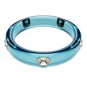 dulcis-bangle--octagon-cut--blue--gold-tone-plated-swarovski-5714390-1 dulcis-bangle--octagon-cut--blue--gold-tone-plated-swarovski-5714390-1