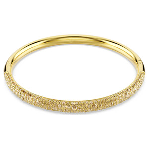 sublima-bangle--snow-pavé--white--gold-tone-plated-swarovski-5723337-1