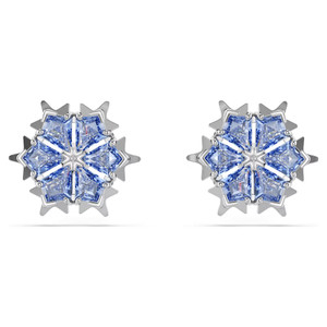 magic-stud-earrings--snowflake--blue--rhodium-plated-swarovski-5734242-1 magic-stud-earrings--snowflake--blue--rhodium-plated-swarovski-5734242-1