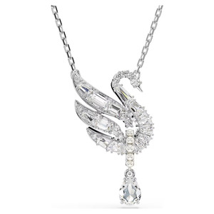 swan-pendant--swan--white--rhodium-plated-swarovski-5723387-1 swan-pendant--swan--white--rhodium-plated-swarovski-5723387-1