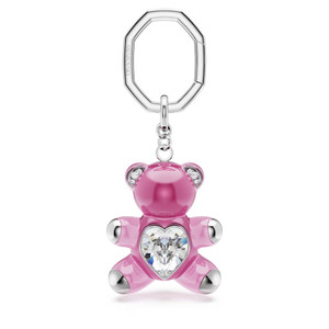 teddy-key-ring--bear--pink--rhodium-plated-swarovski-5735365-1 teddy-key-ring--bear--pink--rhodium-plated-swarovski-5735365-1