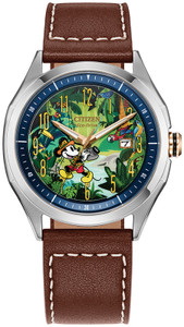 eco-drive-men-mickey-mouse-explorer-green-dial-leather-strap-watch-AW1149-06W-citizen-1
