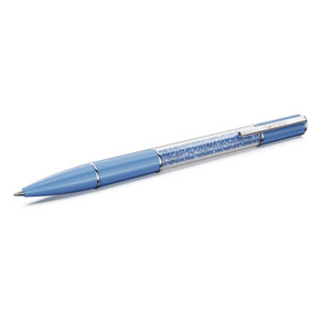crystalline-ballpoint-pen--recreated-crystals--blue--blue-lacquered--chrome-plated-swarovski-5732972-1