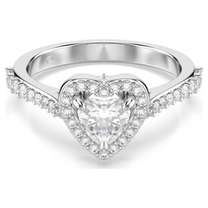 una-angelic-motif-ring--mixed-cuts--heart--white--rhodium-plated-swarovski-5744045-1