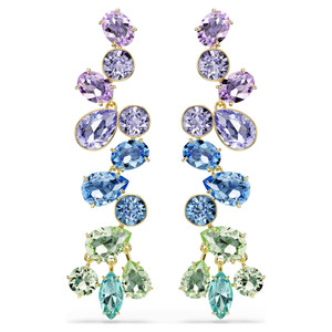 gema-drop-earrings--mixed-cuts--chandelier--long--multicolored--gold-tone-plated-swarovski-5751294-1