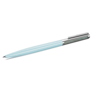 Matrix Tennis Ballpoint Pen, Blue, Chrome Plated 5740676 | Swarovski