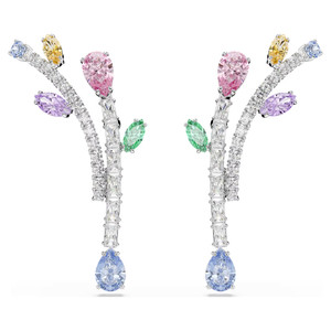 ariana-grande-x-swarovski-drop-earrings--mixed-cuts--multicolored--rhodium-plated-swarovski-5737426-1