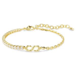 matrix-bracelet--round-cut--white--18k-gold-finish-swarovski-5753925-1